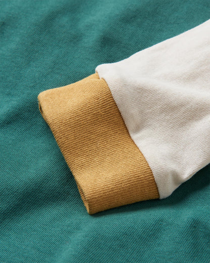 Riser LS T-Shirt - Mediterranean - Flatlay