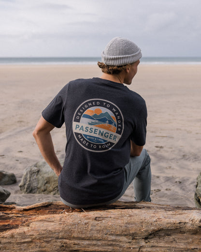 Odyssey Cotton T-Shirt - Ebony Marl - Lifestyle - Male