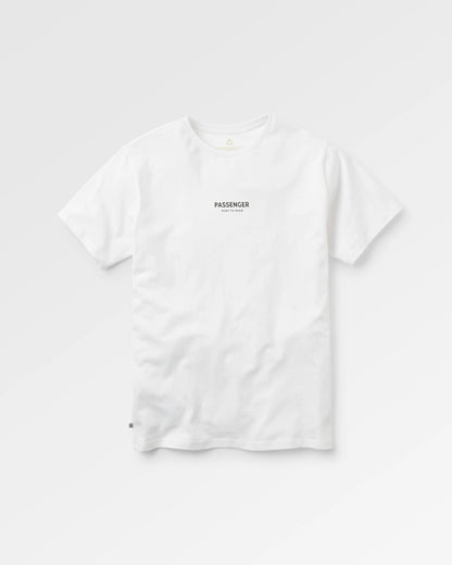 Passenger T-Shirt - White - Flatlay