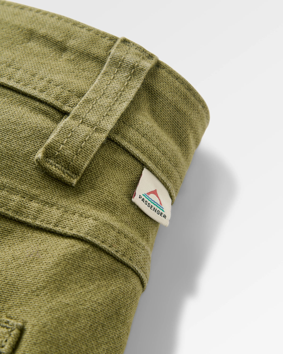 Vantage Cotton Canvas Short - Khaki - Flatlay