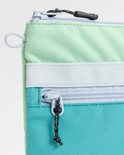 Essentials Pouch - Mediterranean/ Ocean Teal - Flatlay