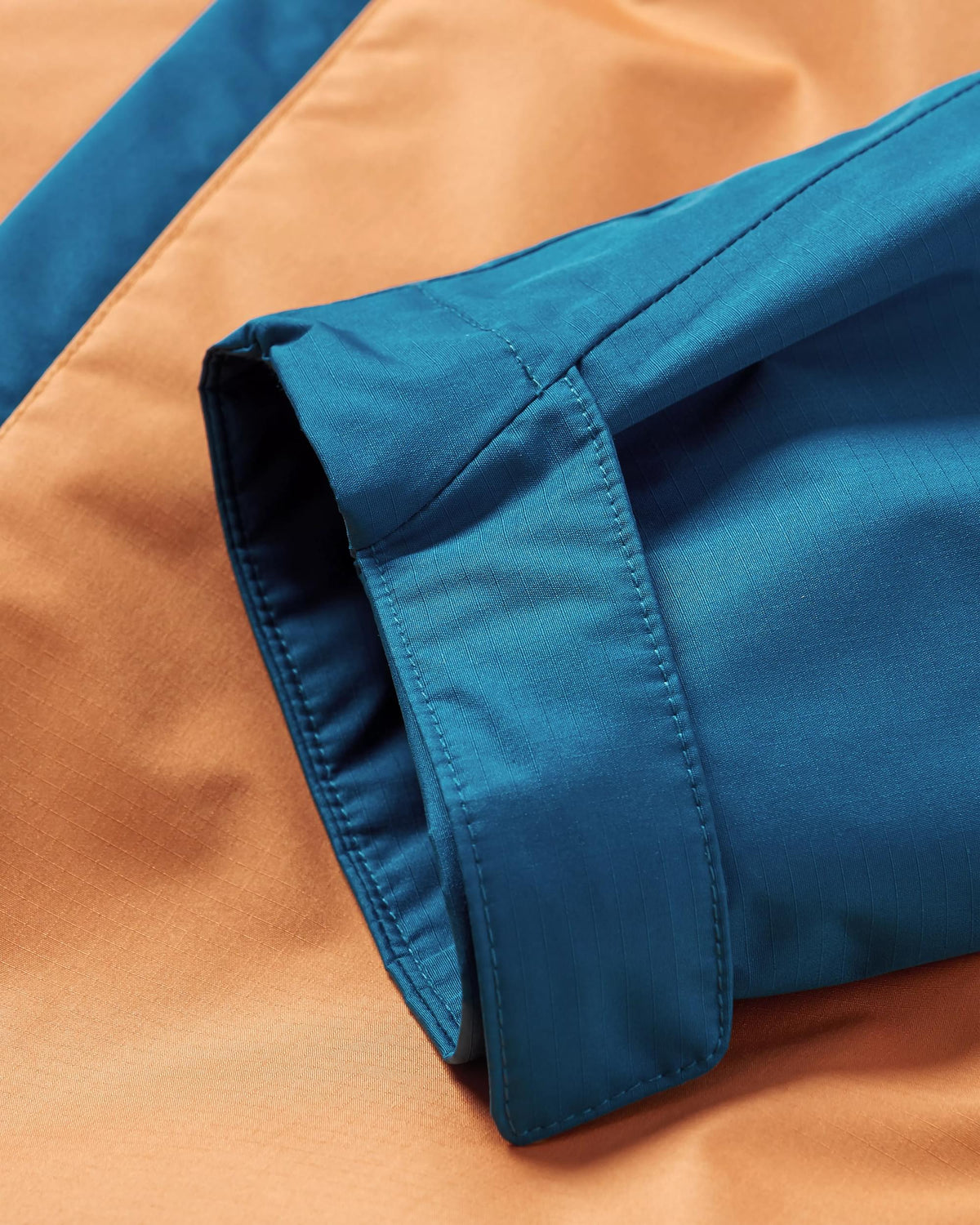 Season Water Resistant Jacket - Corsair Blue/ Apricot - Flatlay
