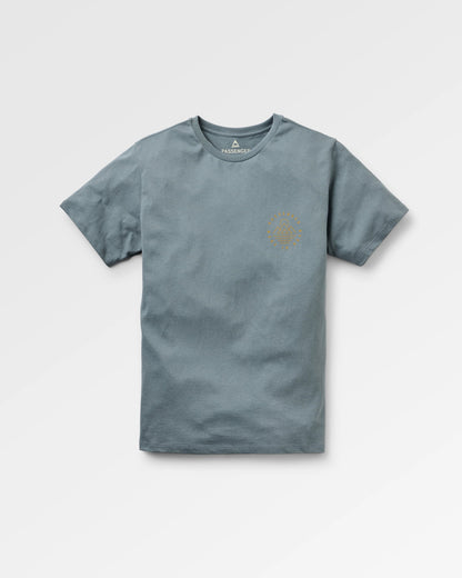 Escapism T-Shirt - Storm Grey - Flatlay