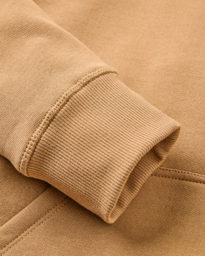 Escapism Regular Fit Hoodie - Toffee - Flatlay