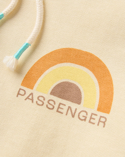 Riser Cotton Hoodie - Birch - Flatlay