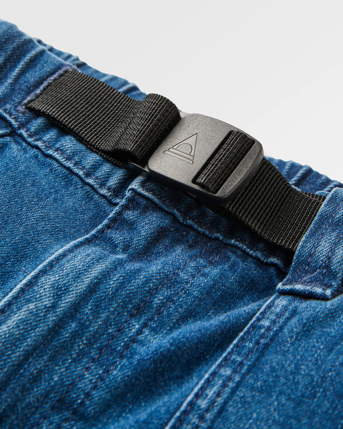 Adventurer Denim Trouser - Mid Wash Denim - Flatlay