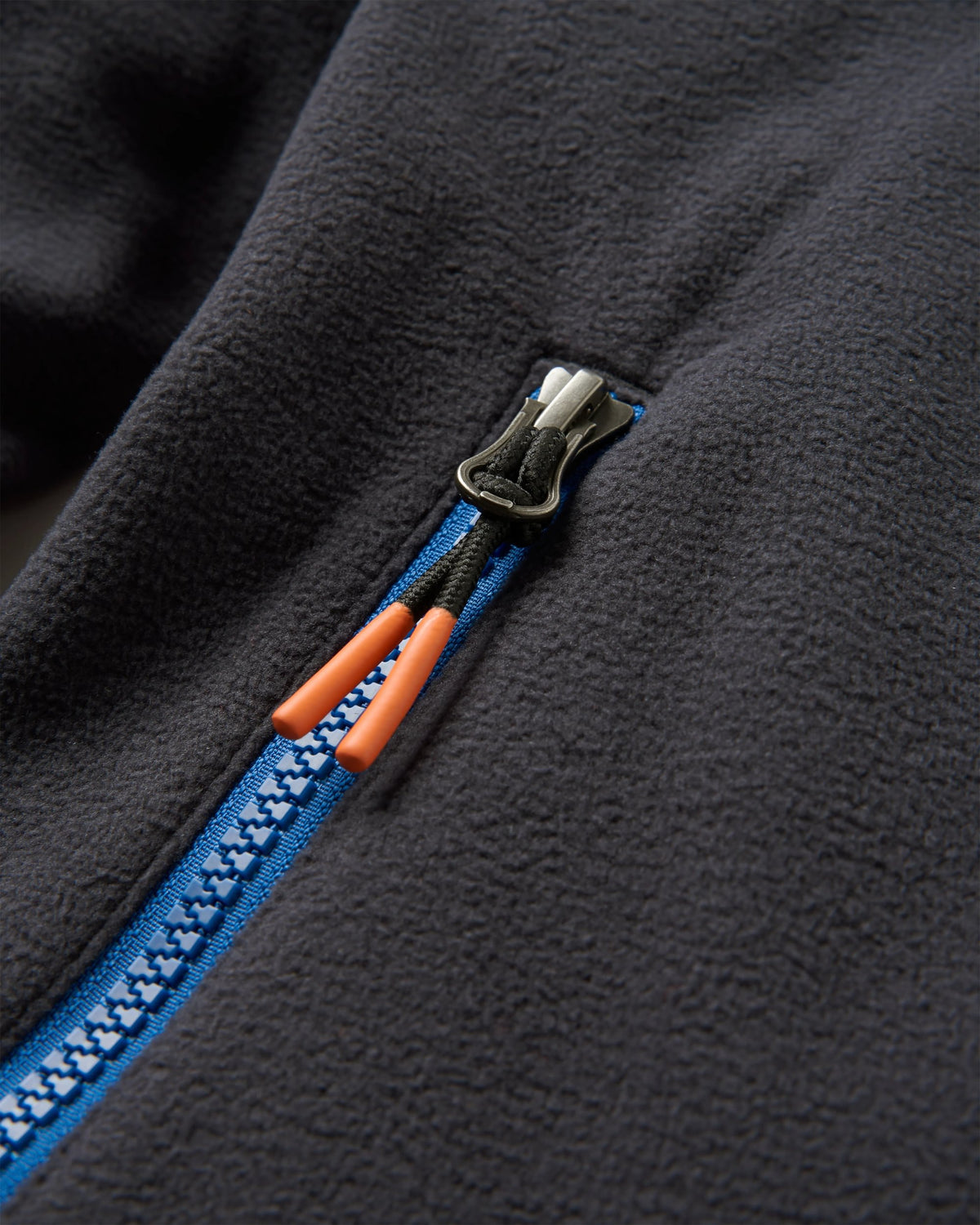 Switchback Micro Polartec® Fleece - Black - Flatlay