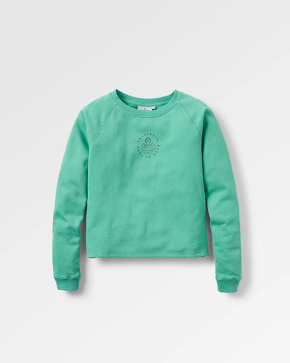 Remote Sweatshirt - Green Spruce - Flatlay
