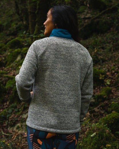 Women's Amber Polartec® Fleece - Grey Marl - Lifestyle