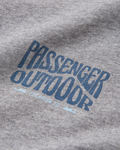 Yuca Sweatshirt - Dark Grey Marl - Flatlay