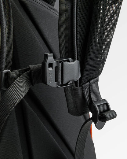 Odyssey Backpack Duffel - Black - Flatlay