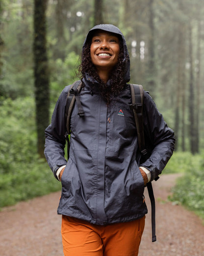 Trailscape Women's Waterproof Jacket - Charcoal - Lifestyle