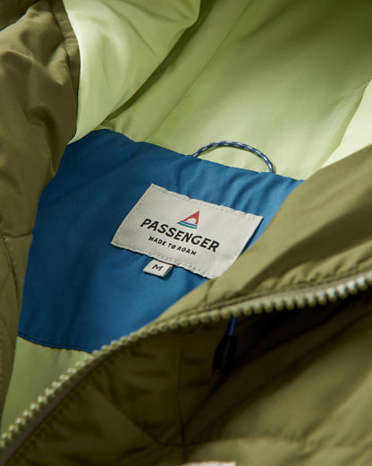 Base Thermore® Insulated Jacket - Khaki - Flatlay