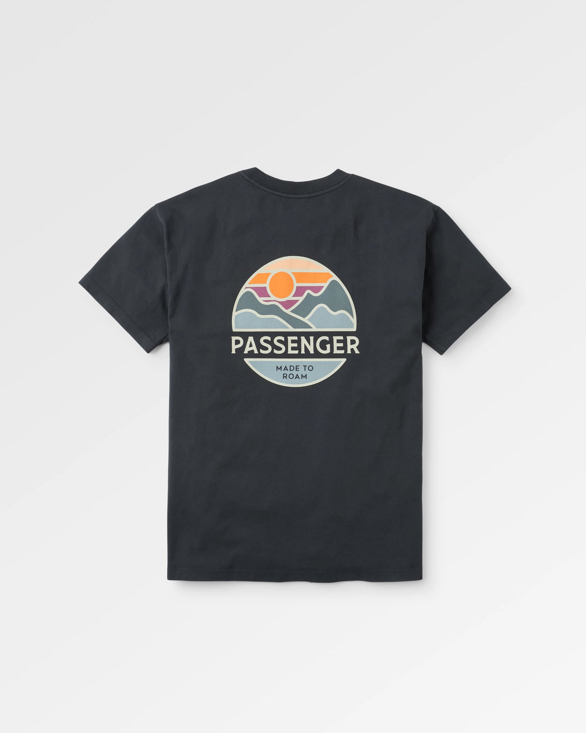 Laidback Relaxed Fit T-Shirt - Black - Flatlay