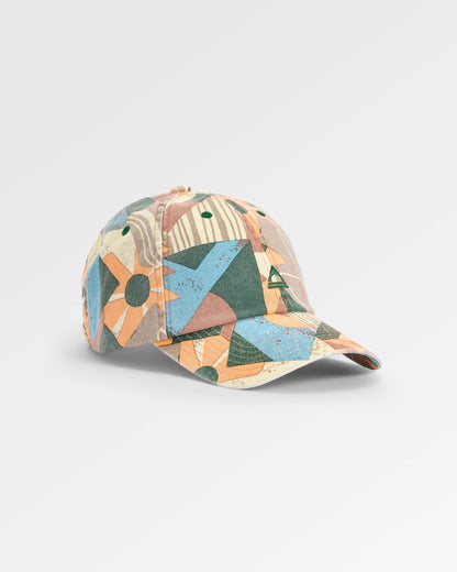 Birdie 6 Panel Cap - Sun Patch Simply Taupe - Flatlay