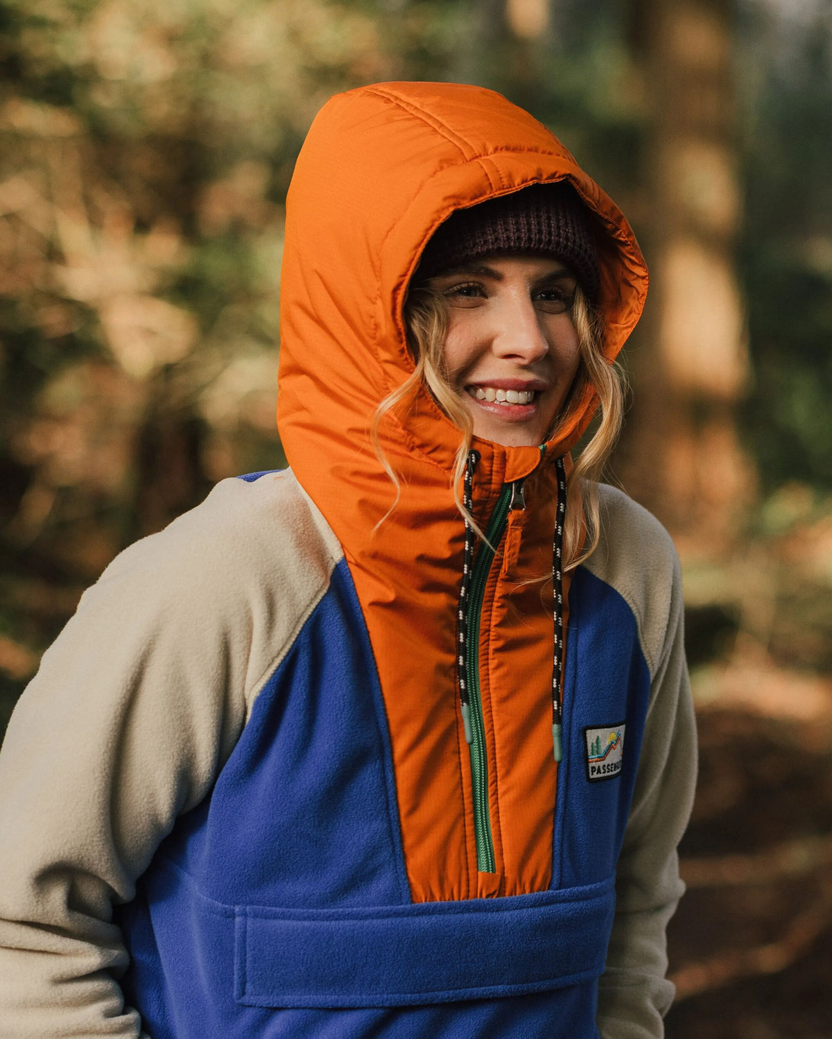 Alexander Polar Hooded Fleece - Azure Blue - Lifestyle