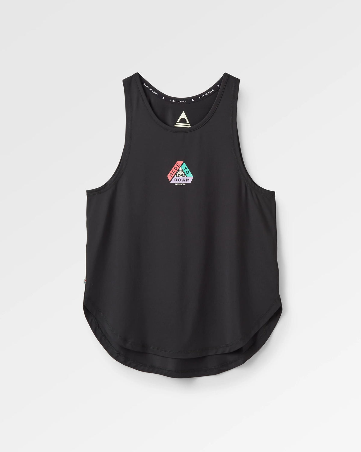 Breezy Active Vest - Black - Flatlay