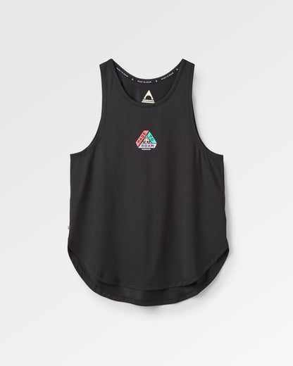 Breezy Active Vest - Black - Flatlay