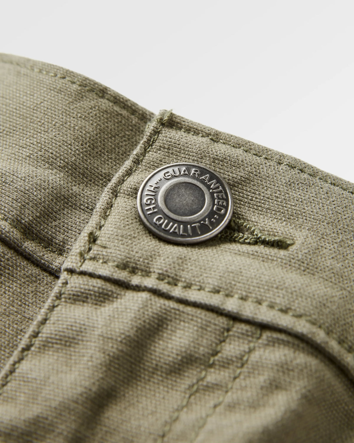 Horizon Regular Fit Trouser - Dusty Olive - Flatlay