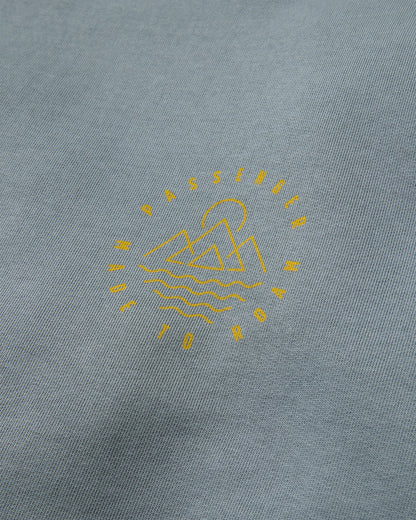 Escapism Regular Fit Sweatshirt - Storm Grey - Flatlay
