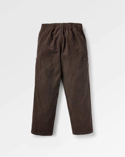 Someday Cotton Corduroy Trouser - Coffee - Flatlay