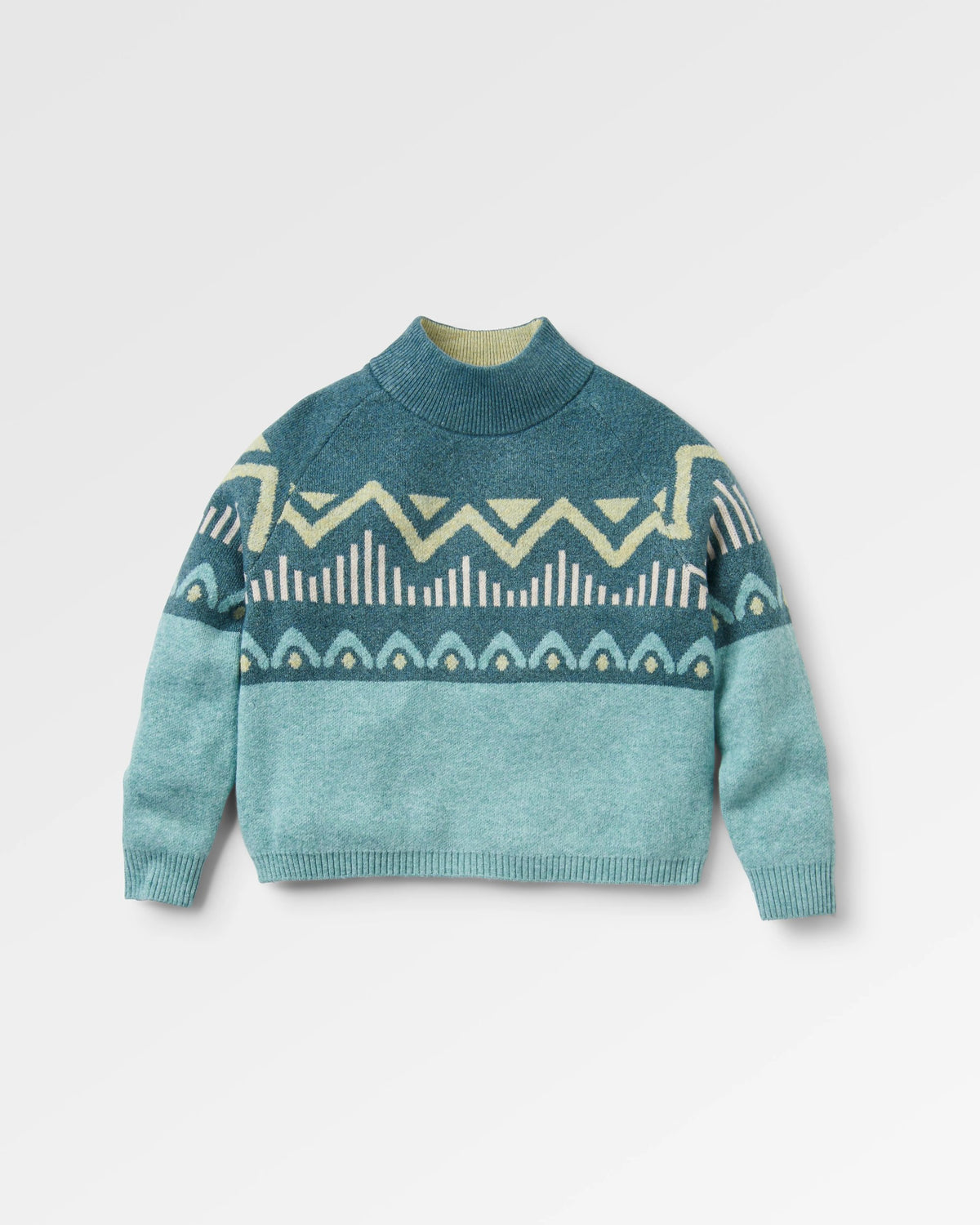 Nettle Knitted Jumper - Arctic - Flatlay