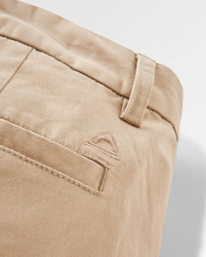 365 Cotton Trouser - Chinchilla Brown - Flatlay