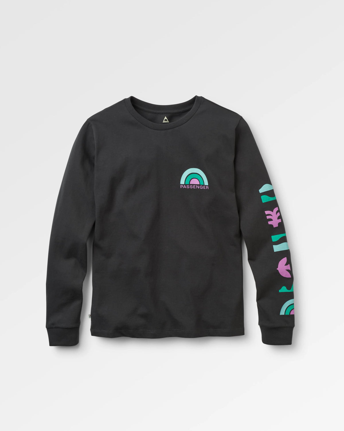 Papercut LS T-Shirt - Black - Flatlay