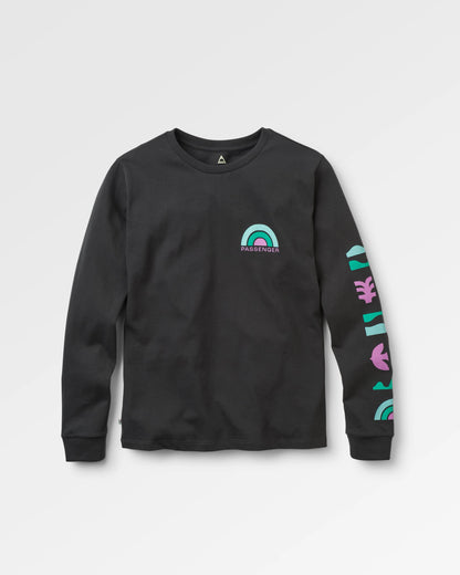 Papercut LS T-Shirt - Black - Flatlay