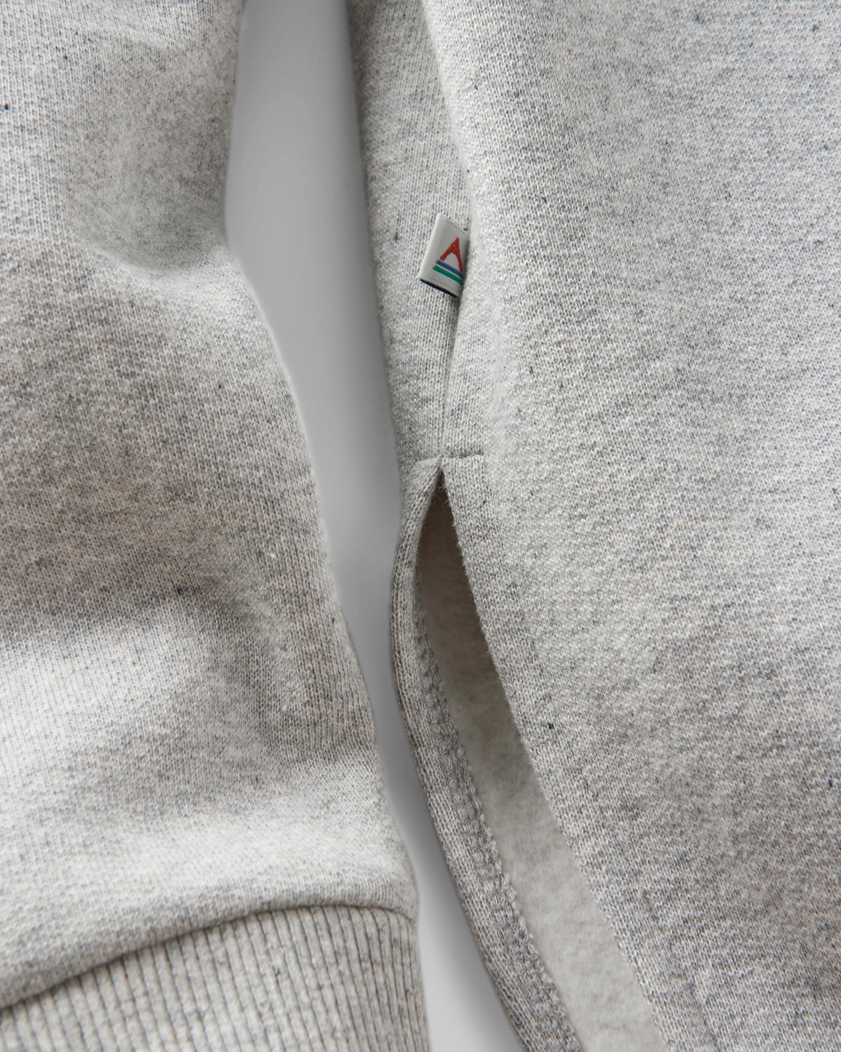 Wander Marl Hoodie - Grey Marl - Flatlay