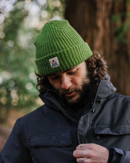 Beechwood Fleece Lined Beanie - Khaki - Lifestyle - Male