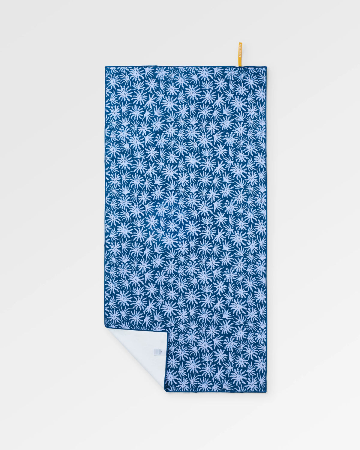 Travel Quick Dry Towel - Seaweed Blue Steel - Flatlay