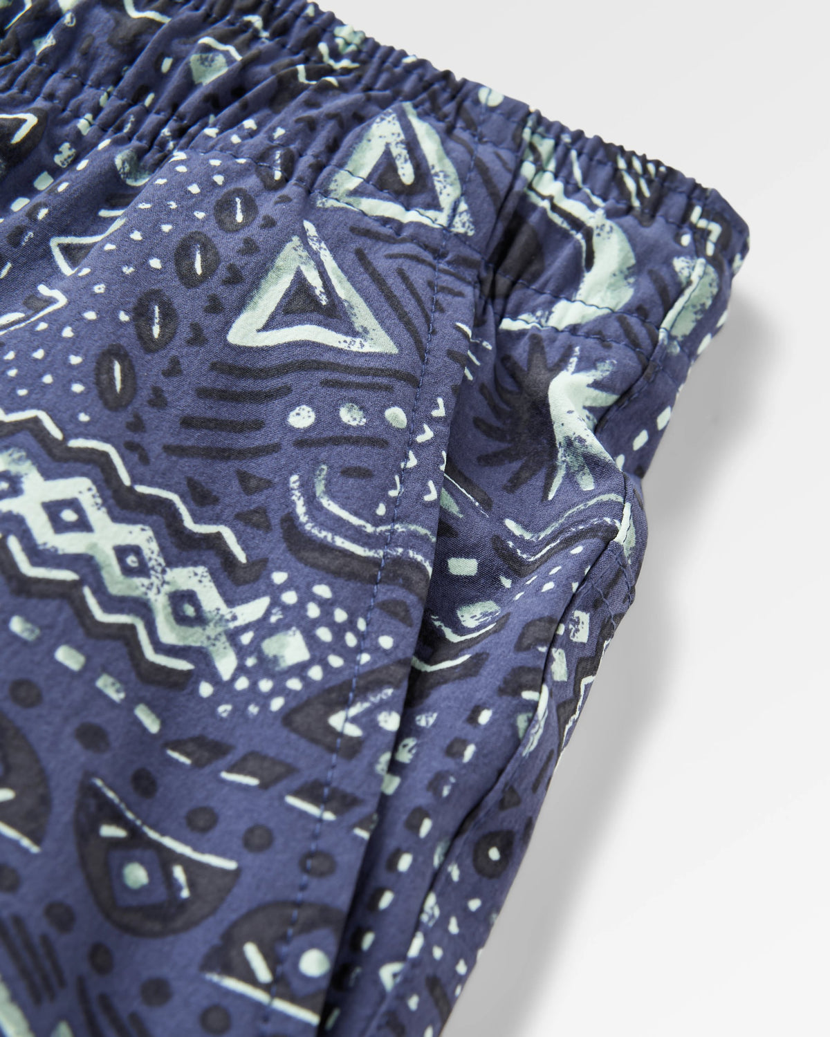 Drifter NetPlus® Beach Linerless Short - Elemental Geo Purple Indigo - Flatlay