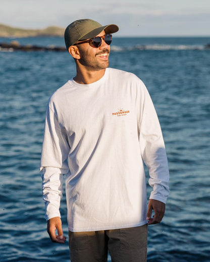 Roam Free LS T-Shirt - White - Lifestyle
