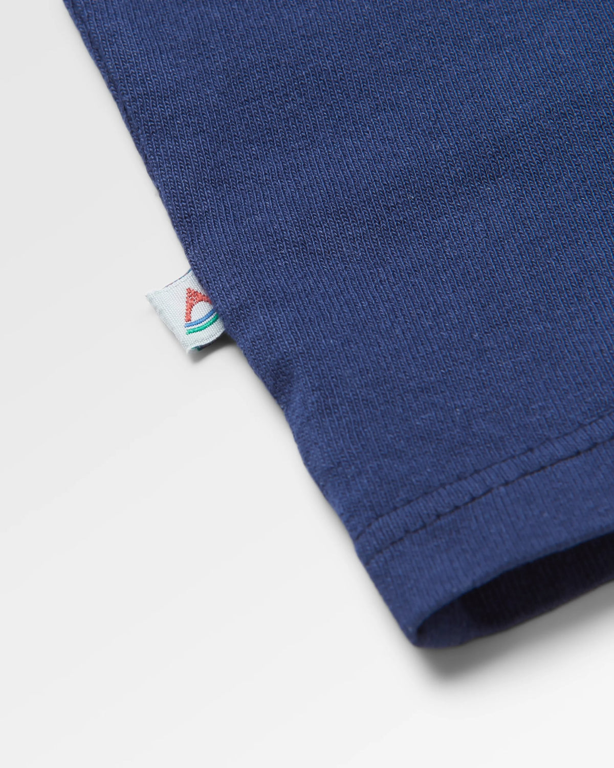 Classic Logo LS T-Shirt - Rich Navy - Flatlay