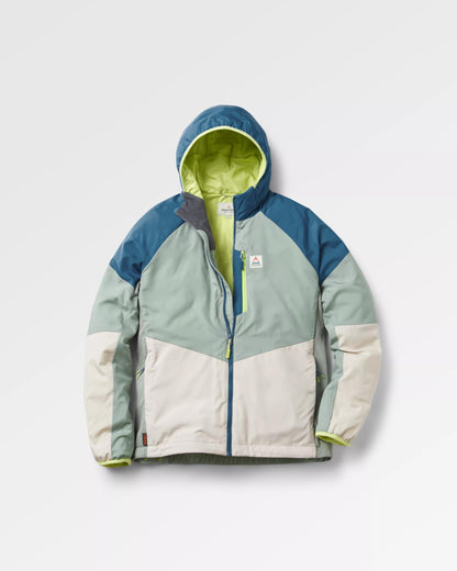 Daybreak Lightweight Thermore® Insulated Jacket - Pistachio/Blue Steel - Flatlay