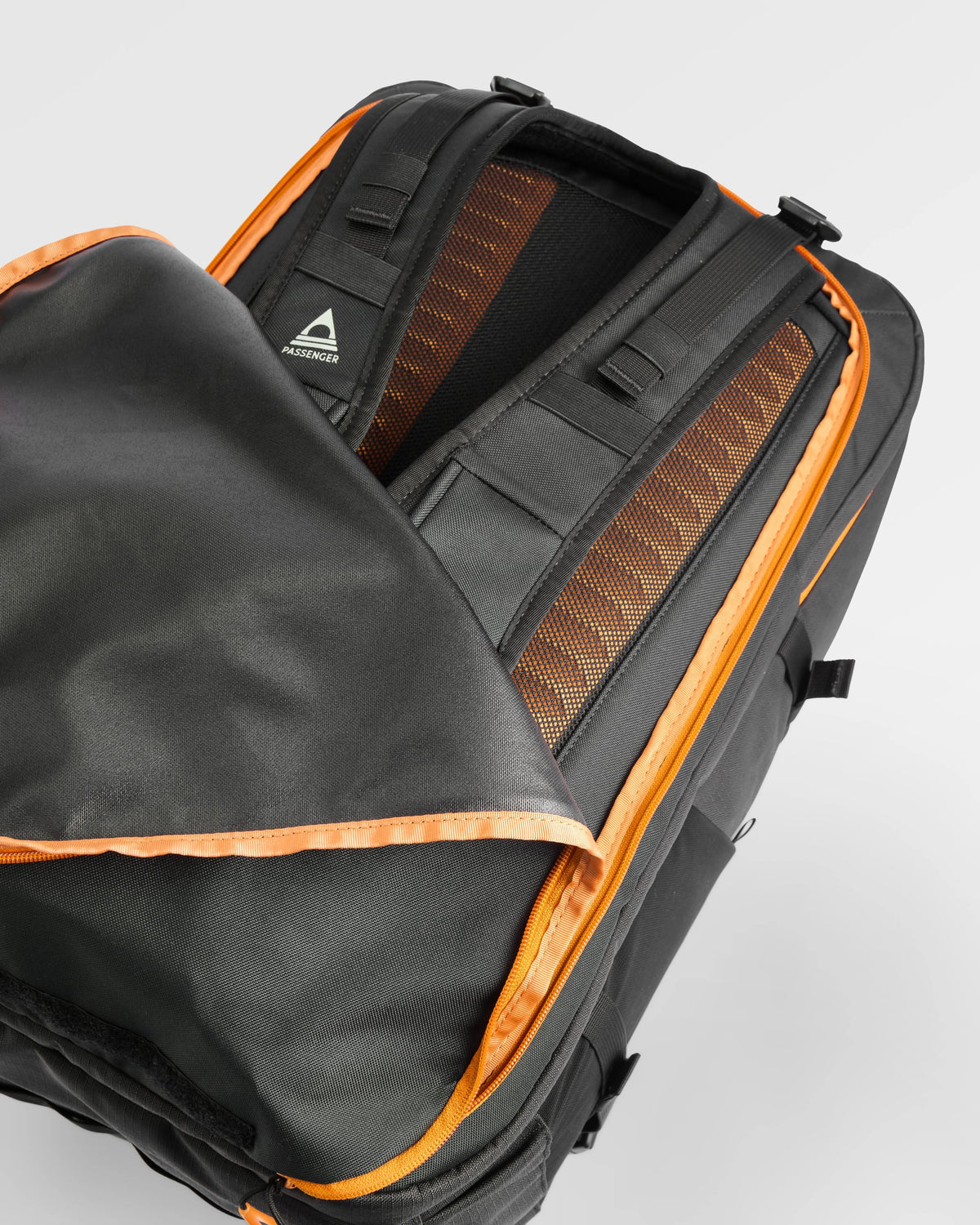 Odyssey Backpack Duffel - Black - Flatlay