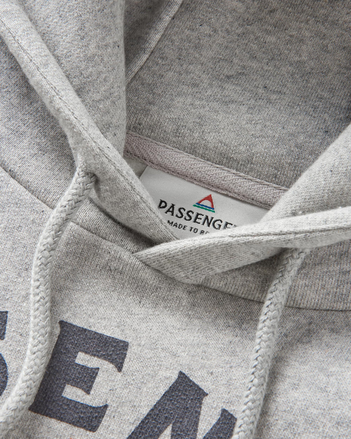 Wander Marl Hoodie - Grey Marl - Flatlay
