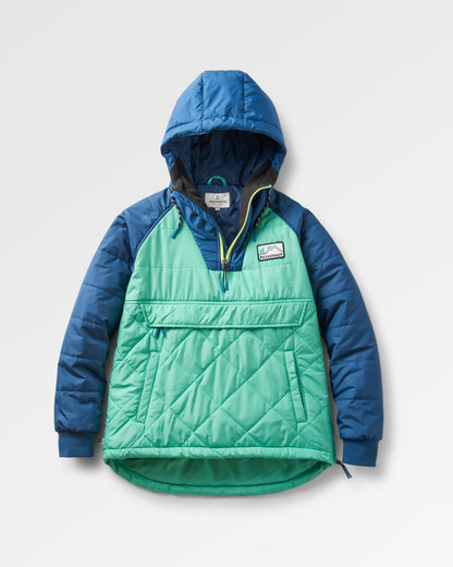 Ocean Insulated Anorak - Green Spruce - Flatlay