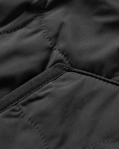 Hytte Fleece-lined Jacket - Black - Flatlay