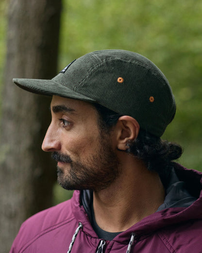 Fixie Cord 5 Panel Cap - Khaki - Lifestyle - Male