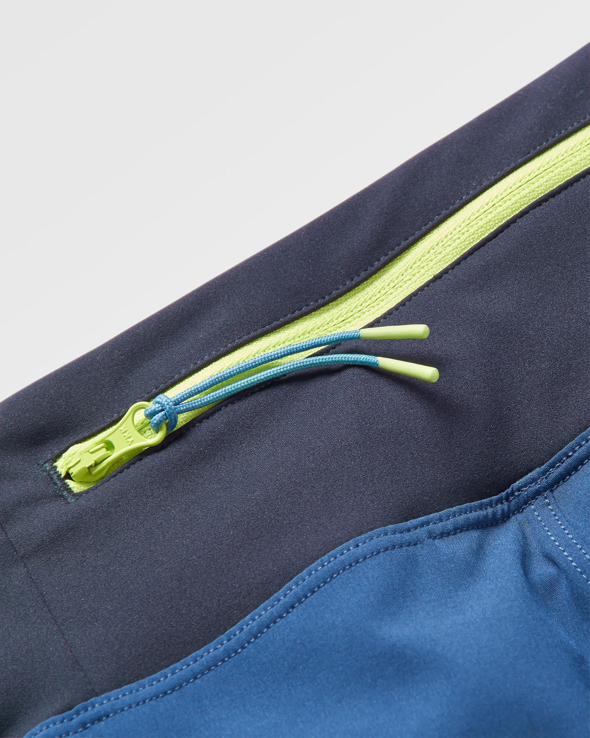 Roundtrip Trail Short 5" - Dark Denim - Flatlay