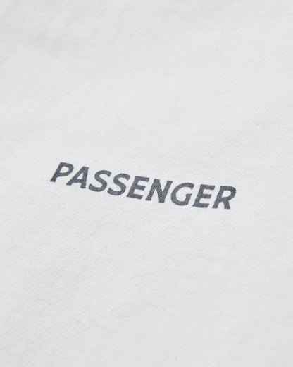 Roamer Raglan LS T-Shirt - White - Flatlay