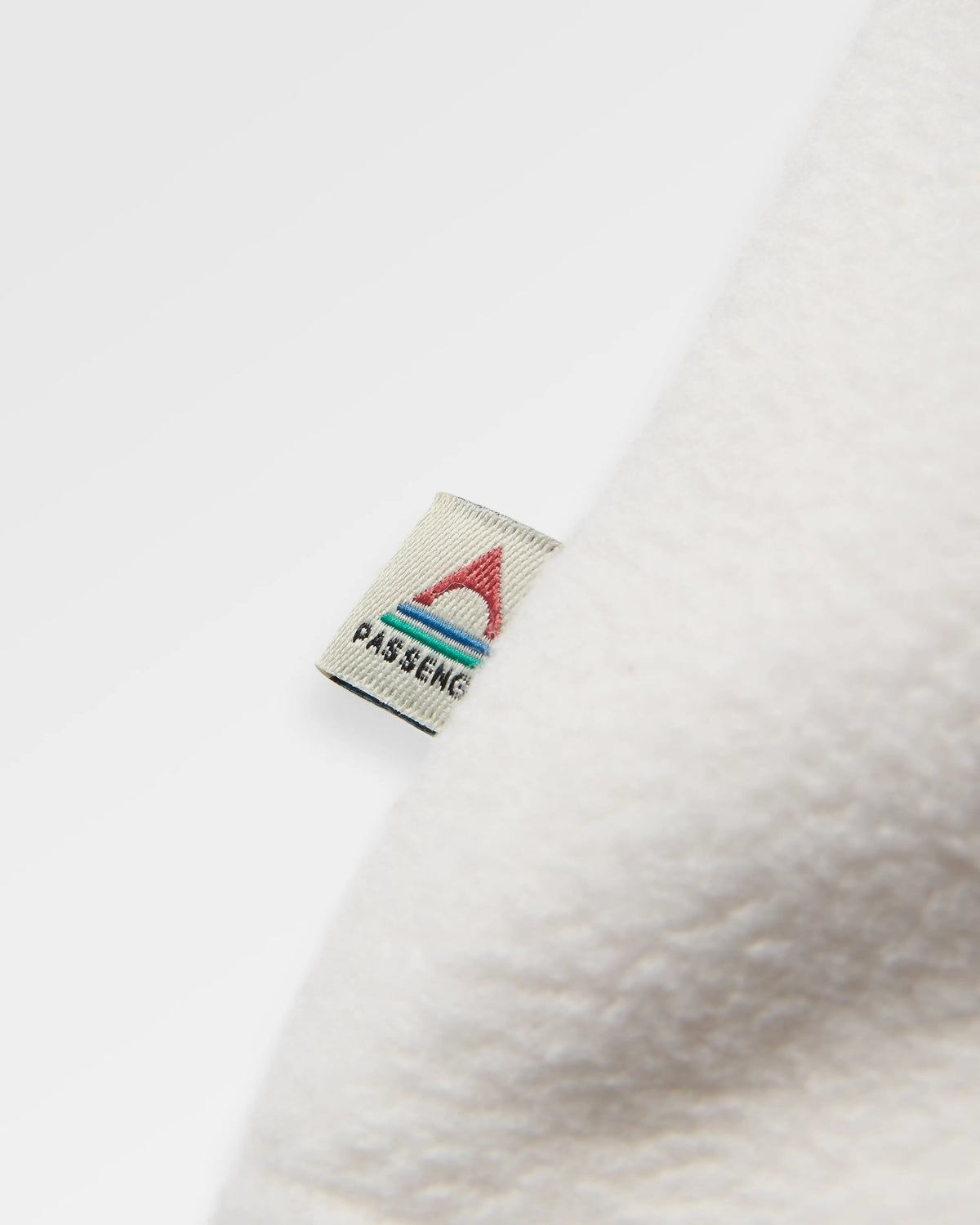 Caspian Polar Fleece - White Sand - Flatlay