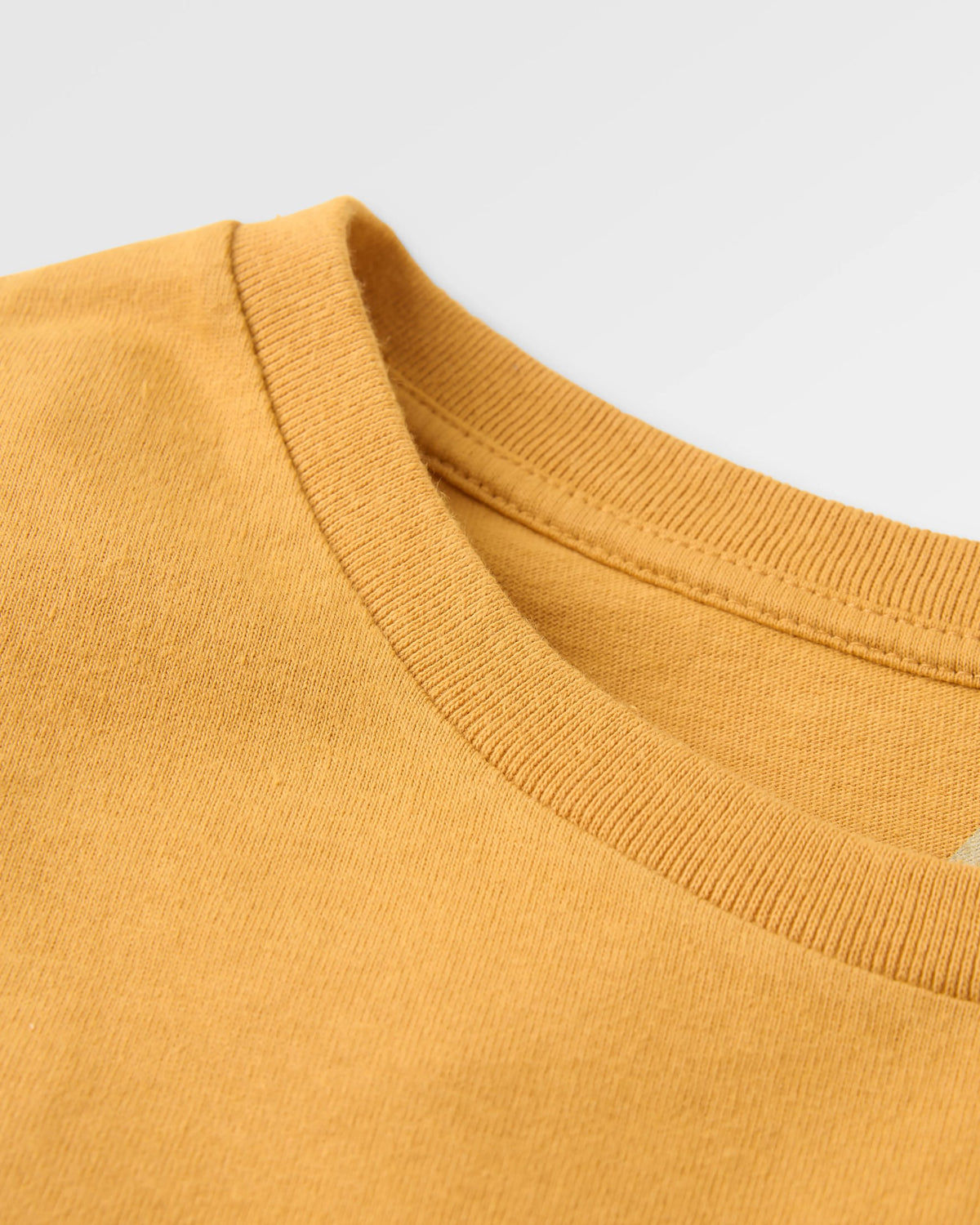 Passenger T-Shirt - Spruce Yellow - Flatlay