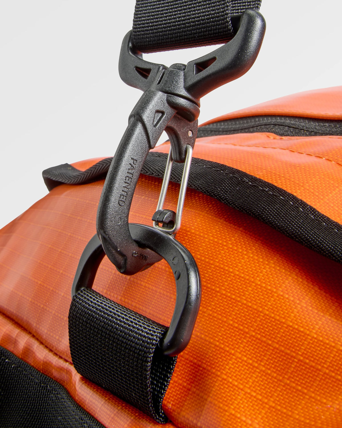 Roamer 80L Duffel Bag - Sunrise Orange - Flatlay