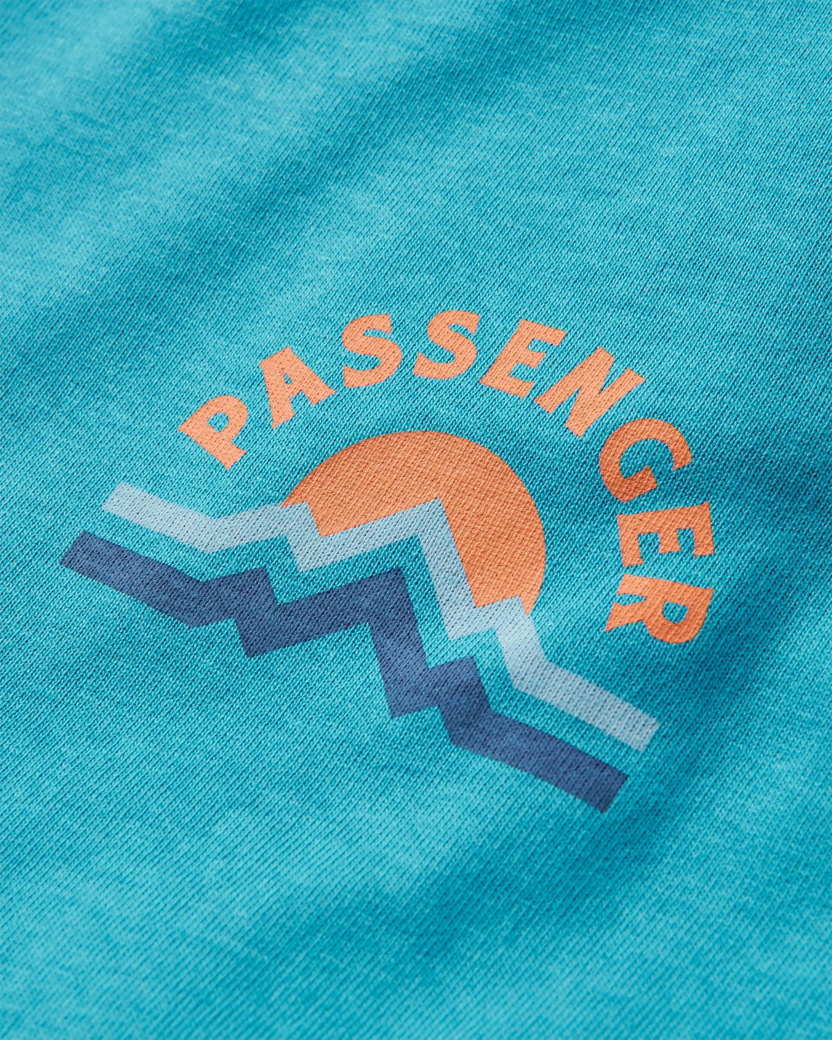 Riser LS T-Shirt - Atlantic Blue - Flatlay