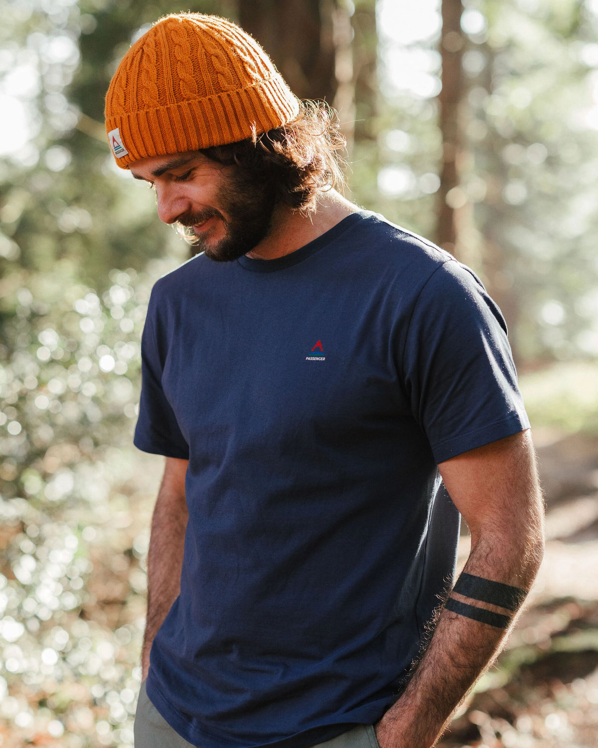 Classic Logo T-Shirt - Rich Navy - Lifestyle