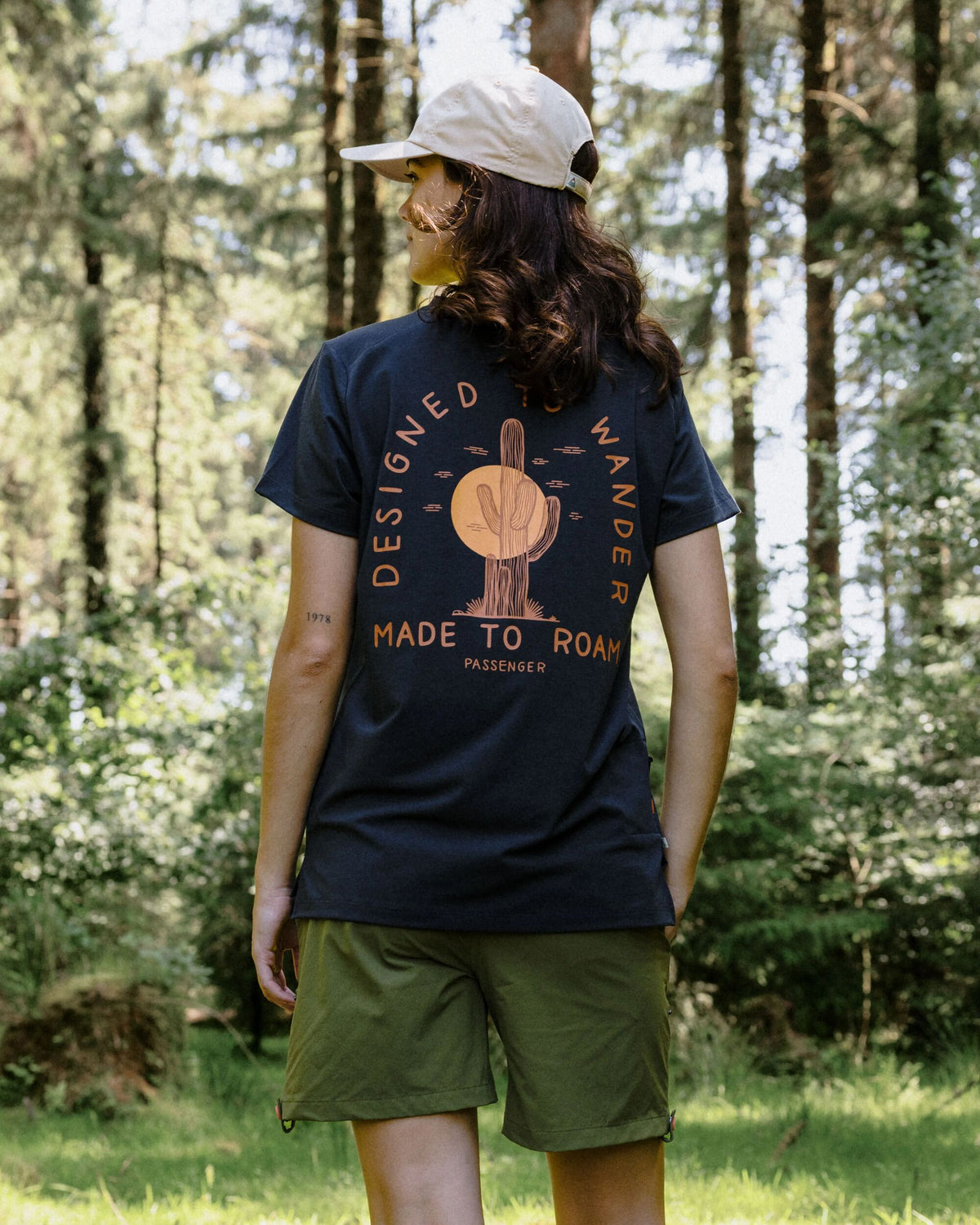 Ridescape Women's Drirelease® Active T-Shirt - Faded Black - Lifestyle