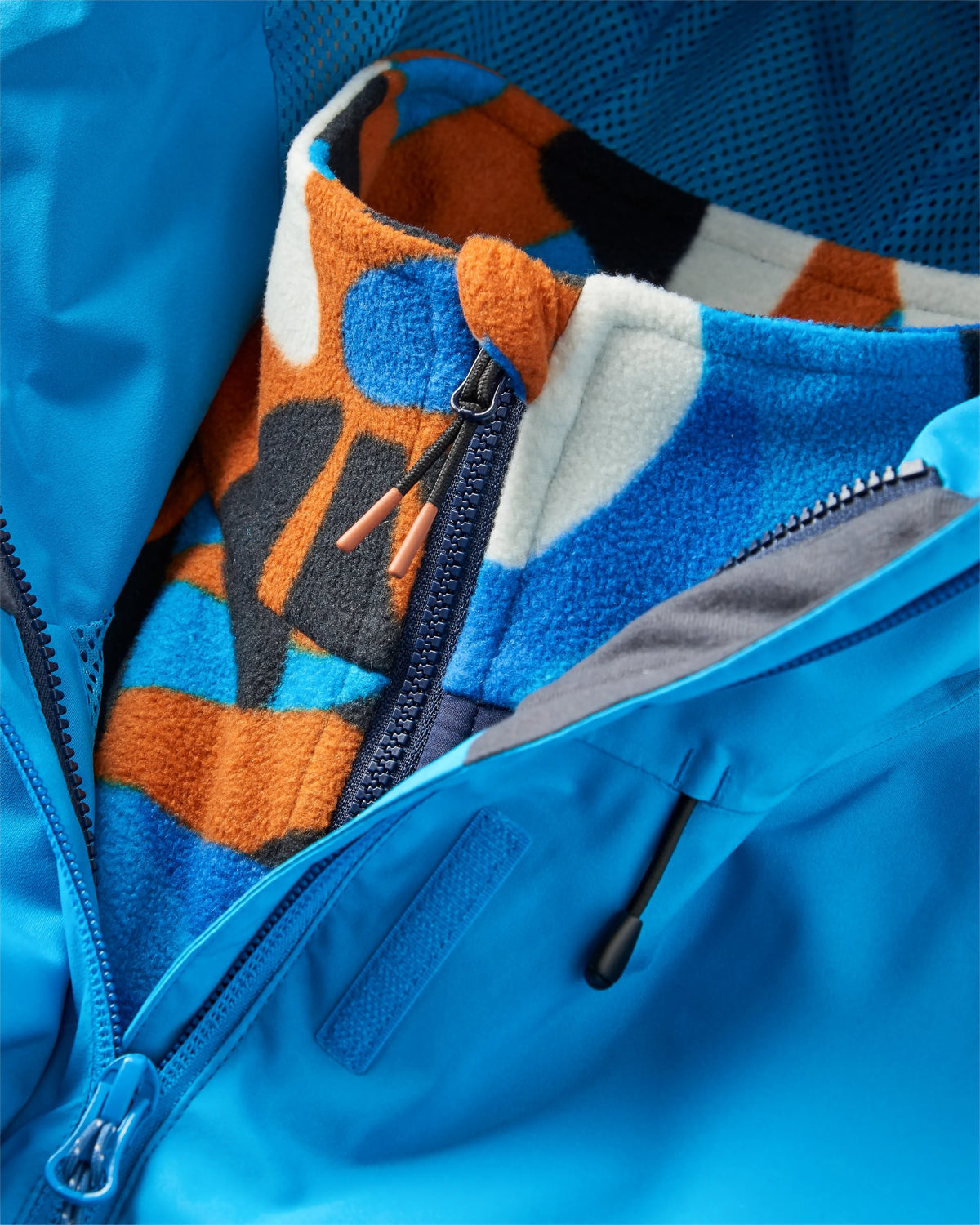 Breckenridge Waterproof 3 In 1 Jacket - Bluejay - Flatlay